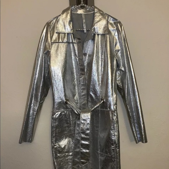 Poleci Jackets & Blazers - Poleci leather coat nwot